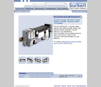 Burkert-USA.com Products Section - Specific Product, Without Manual